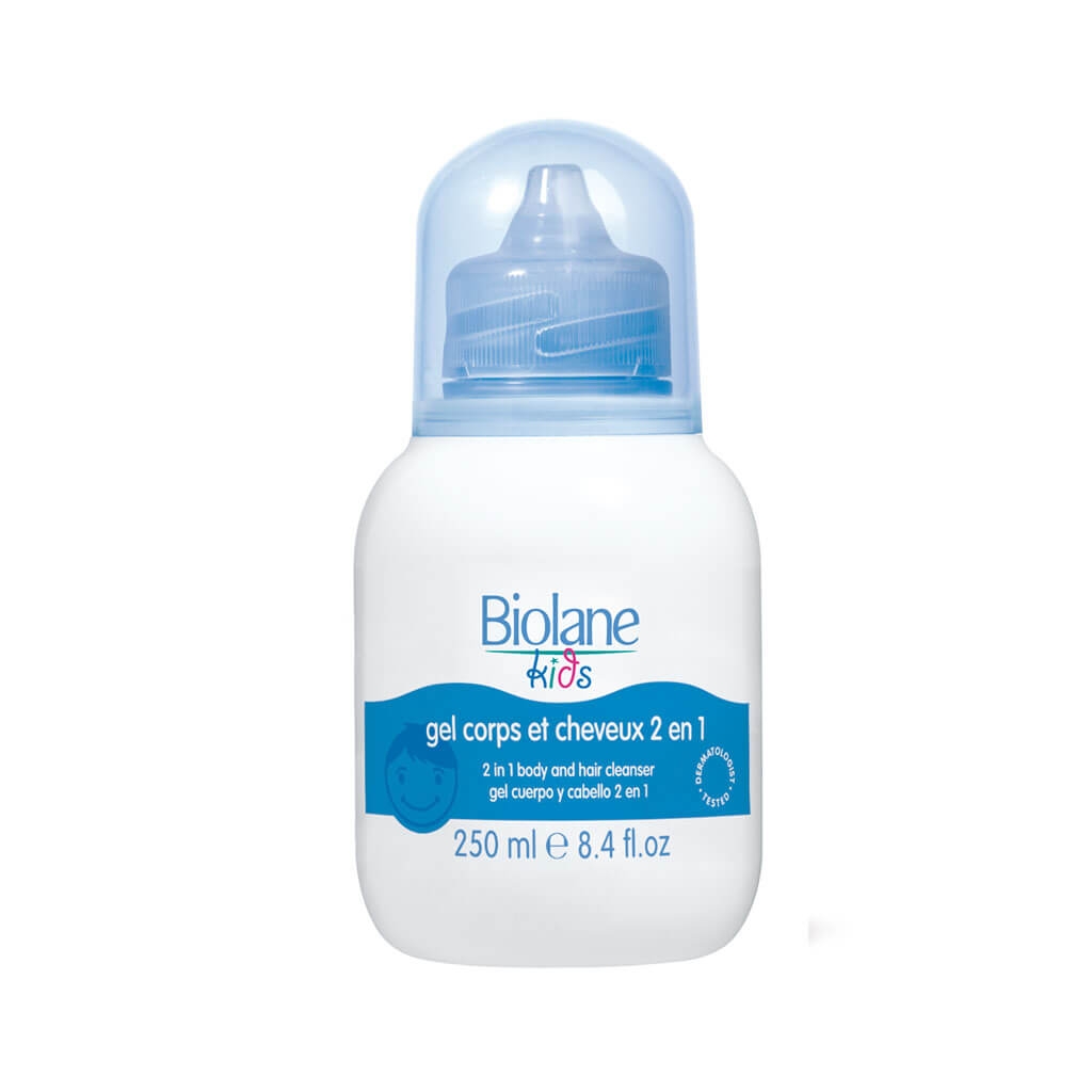 Biolane® Παιδικό Σαμπουάν και Αφρόλουτρο 2 σε 1 Χωρίς Σαπούνι 250ml
