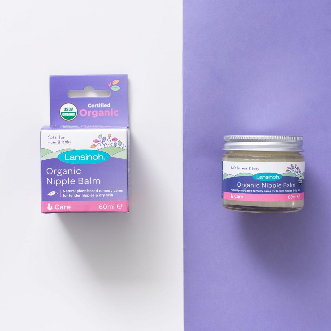 Lansinoh® Οργανική Κρέμα Θηλών 60ml--3 variations