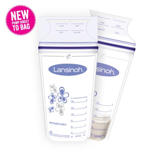 Lansinoh® Σακουλάκια Αποθήκευσης Μητρικού Γάλακτος 1x50--2 variations