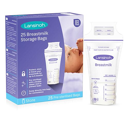 Lansinoh® Σακουλάκια Αποθήκευσης Μητρικού Γάλακτος 1x25--1 variations