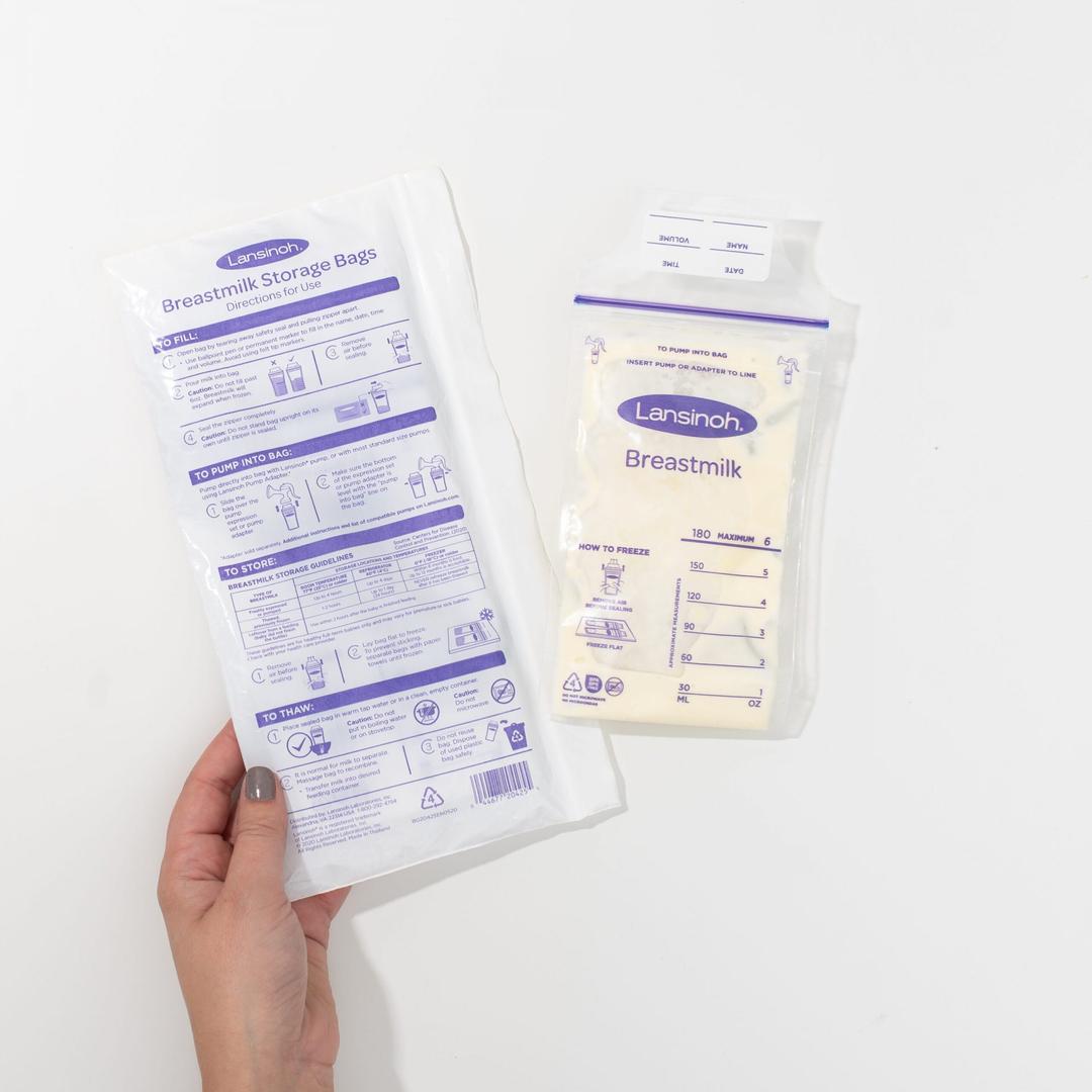 Lansinoh® Σακουλάκια Αποθήκευσης Μητρικού Γάλακτος 1x25--6 variations