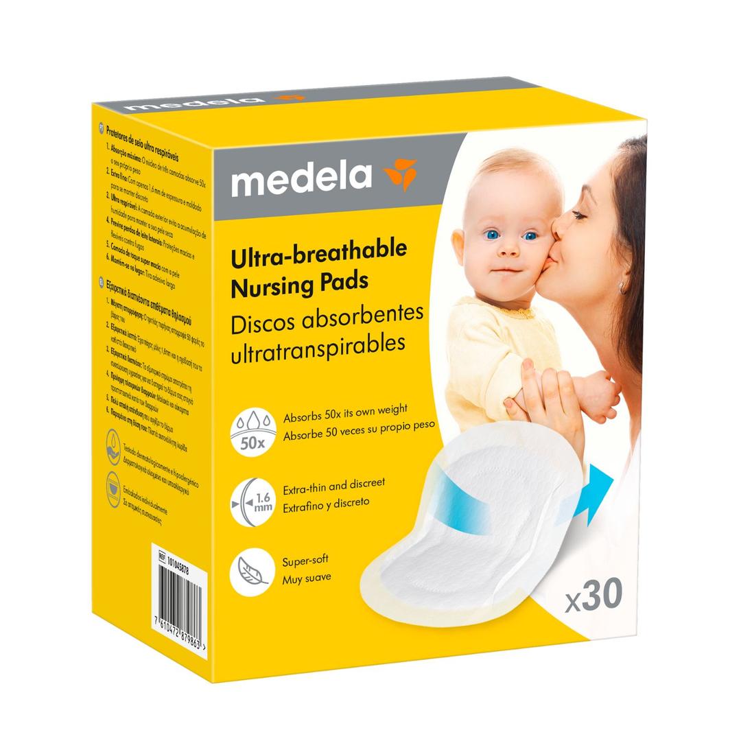 Medela® Επιθέματα στήθους μιας χρήσης Ultra-breathable 30τεμ--0 variations