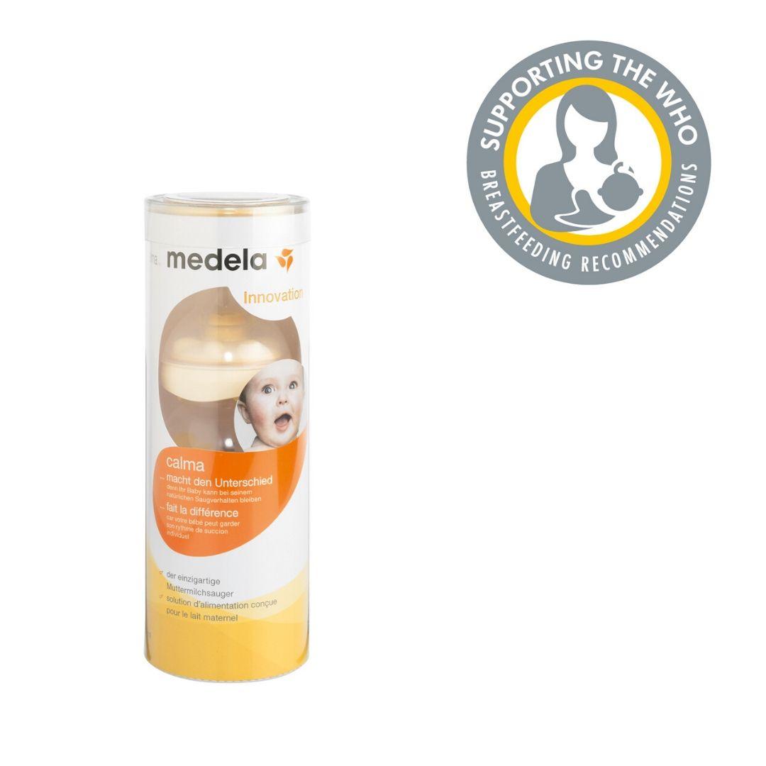 Θηλή με μπιμπερό Calma 150ml Medela®--2 variations