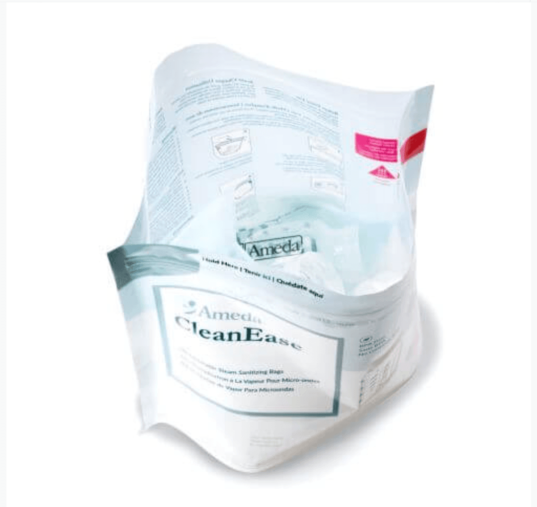 Ameda®  CleanEase Σακουλάκια Αποστείρωσης Φούρνου Μικροκυμάτων (συσκευασία 7 τμχ) - 20 αποστειρώσεις/σακουλάκι--2 variations