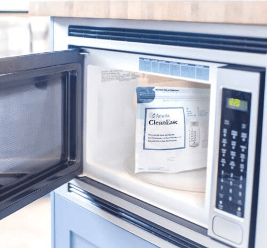 Ameda®  CleanEase Σακουλάκια Αποστείρωσης Φούρνου Μικροκυμάτων (συσκευασία 7 τμχ) - 20 αποστειρώσεις/σακουλάκι--3 variations