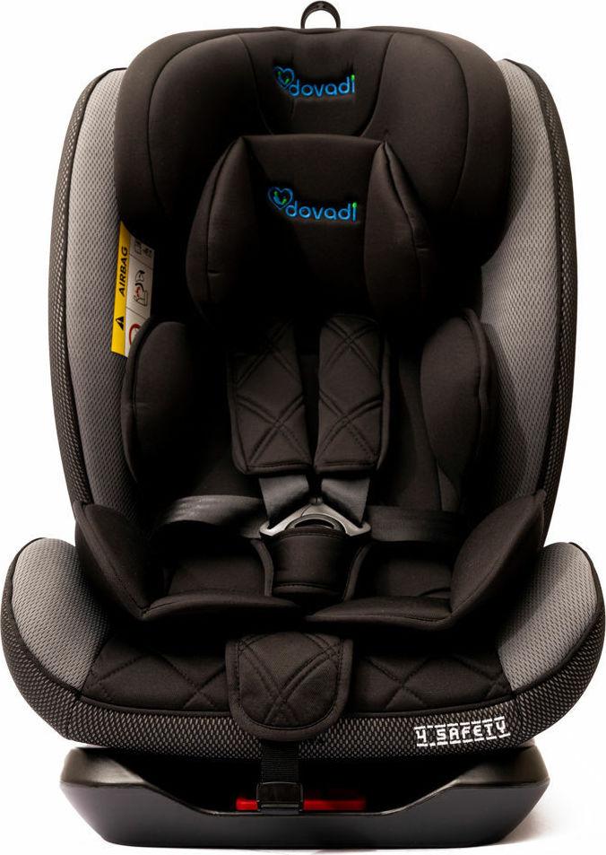 Dovadi® Κάθισμα Αυτοκινήτου 4 Safety 0-36 κιλά Isofix 360° Grey--2 variations