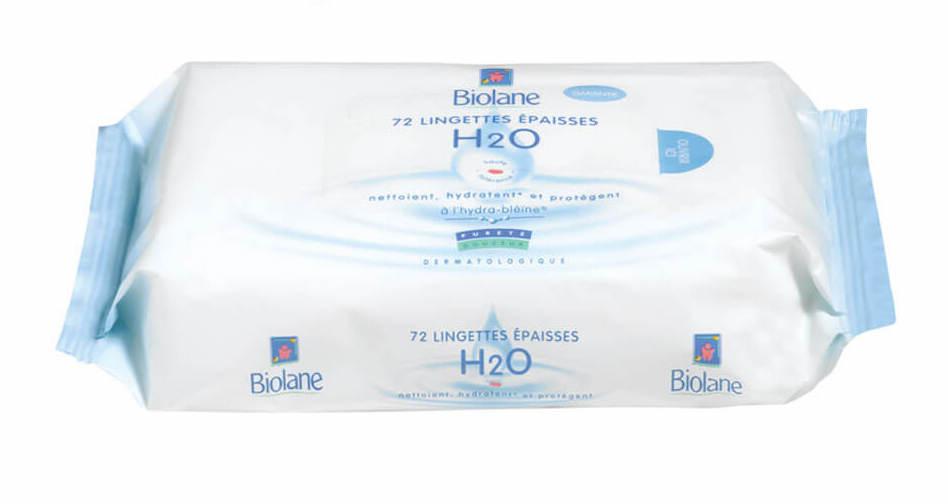 Biolane® Μαντηλάκια καθαρισμού με H2O 72τμχ--0 variations