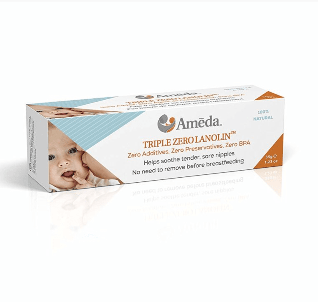 Ameda® Triple Zero Lanolin Cream Κρέμα Θηλών Λανολίνης, 7gr--3 variations