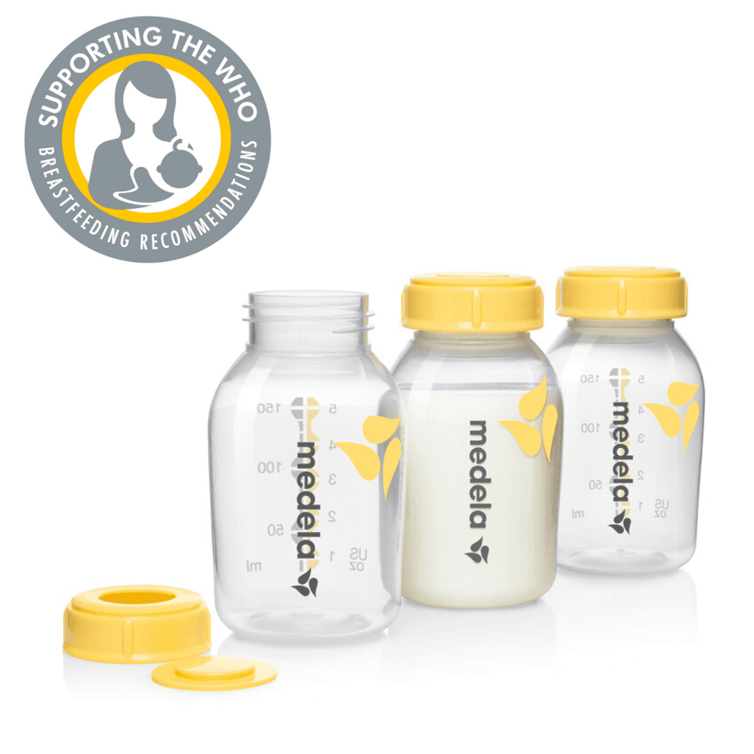 Medela® Φιάλες Συλλογής & Αποθήκευσης Μητρικού Γάλακτος 150ml (3τμχ)--0 variations