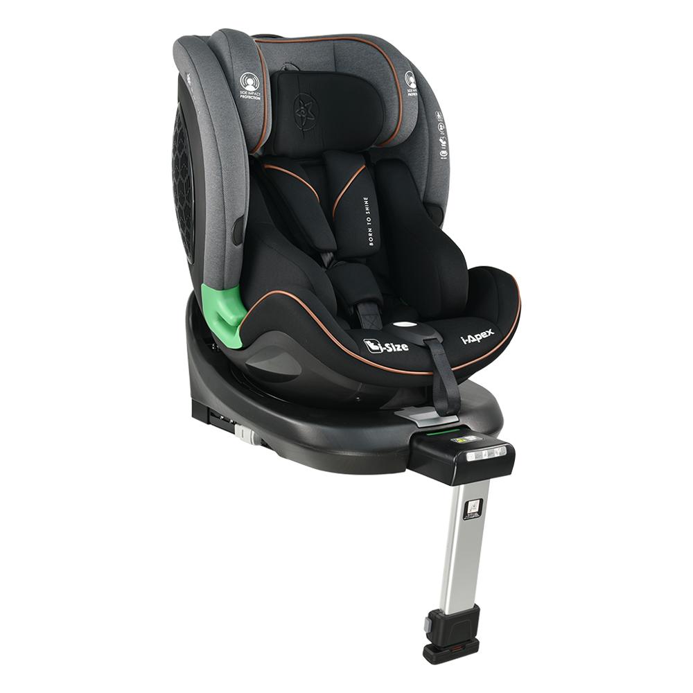 Bebe Stars ΚΑΘΙΣΜΑ ΑΥΤΟΚΙΝΗΤΟΥ I-APEX I-SIZE 360° 40-150cm GREY