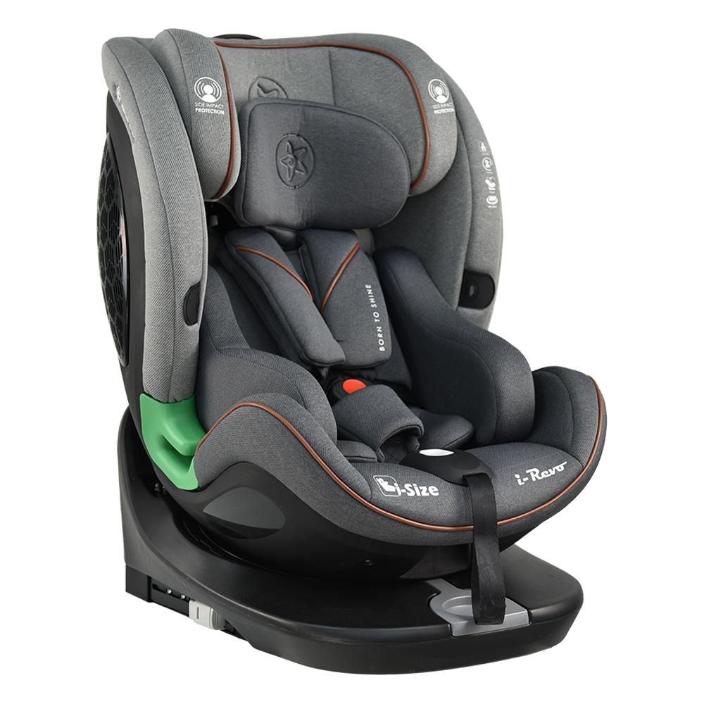 Bebe Stars ΚΑΘΙΣΜΑ ΑΥΤΟΚΙΝΗΤΟΥ I-REVO I-SIZE 360° GREY