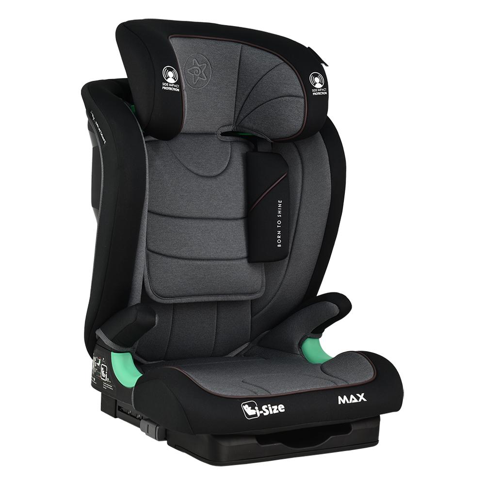 Bebe Stars ΚΑΘΙΣΜΑ ΑΥΤΟΚΙΝΗΤΟΥ MAX ISOFIX I-SIZE 100-150cm GREY