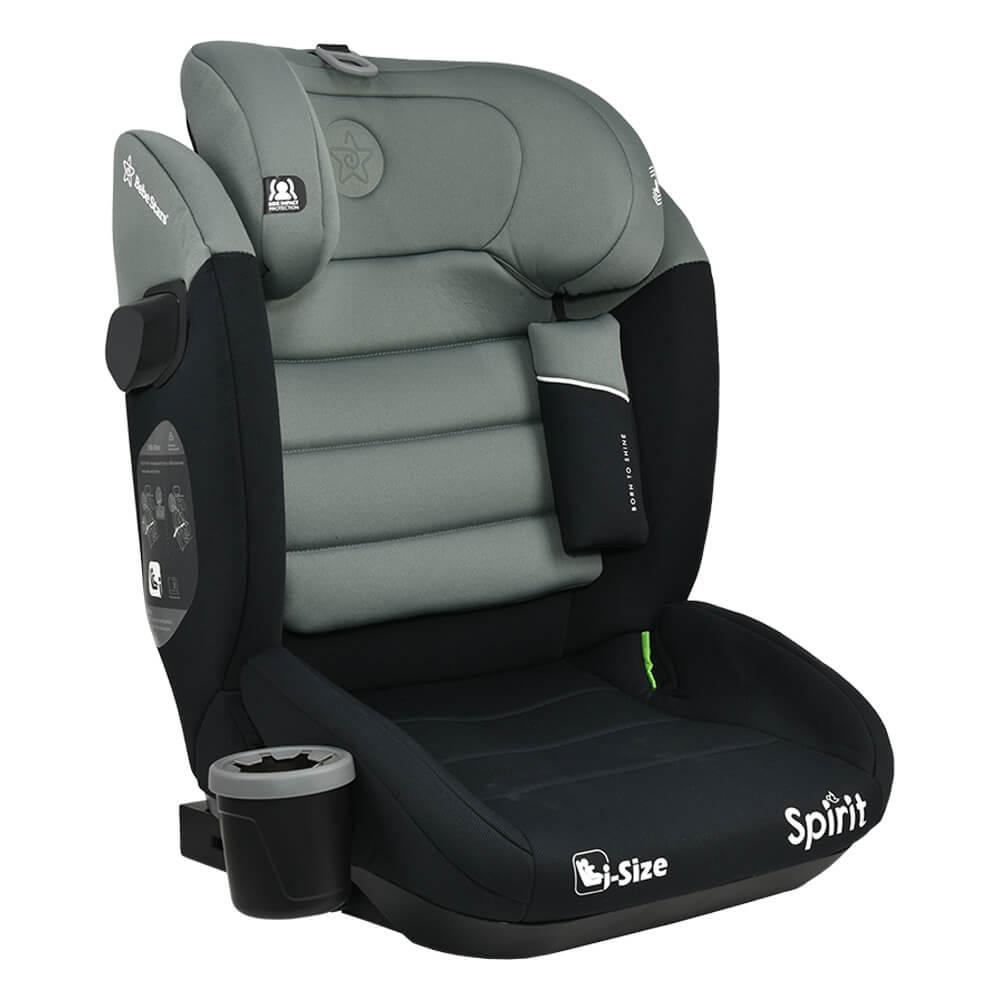 Bebe Stars ΚΑΘΙΣΜΑ ΑΥΤΟΚΙΝΗΤΟΥ SPIRIT ISOFIX I-SIZE 100-150cm OLIVE