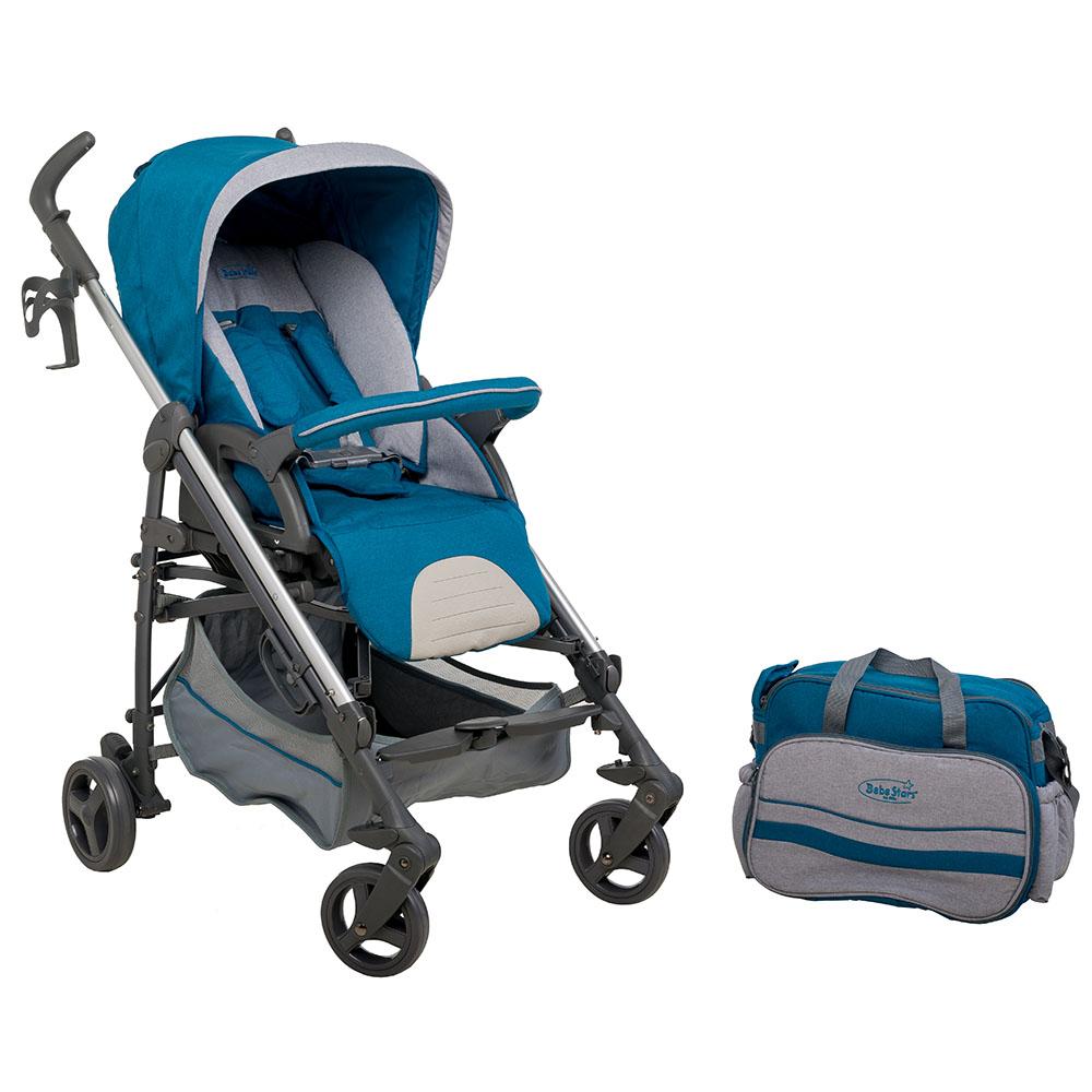 Bebe Stars ΚΑΡΟΤΣΙ GABI BLUE ΜΕ ΤΣΑΝΤΑ