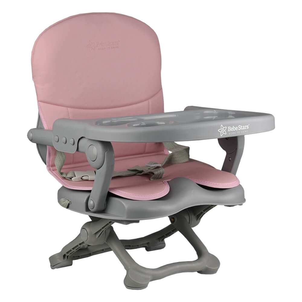 Bebe Stars ΚΑΡΕΚΛΑΚΙ ΦΑΓΗΤΟΥ ΤΑΞΙΔΙΟΥ BOOSTER TASTY PINK